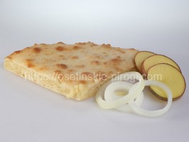 Осетинские пироги С картофелем и жареным луком