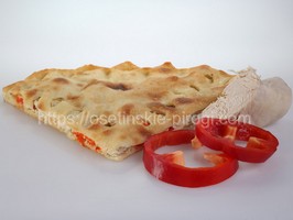 Осетинские пироги С индейкой и болгарским перцем